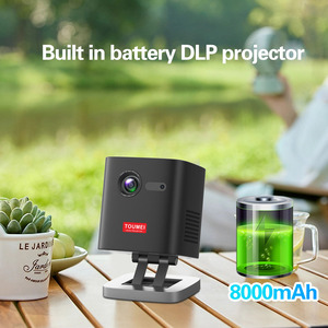 Портативный мини-проектор C1000 с поддержкой 720P, Bluetooth и коррекцией трапецеидальных искажений для спальни, дома, улицы, iPhone и Android - Product Image 2