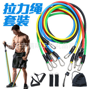 Bandes de résistance Chen Xiang, ensemble de 11 pièces avec mousquetons, équipement d'entraînement pour la maison - Product Image 2