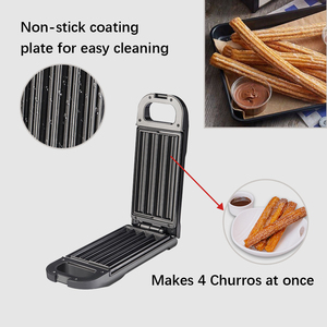 Pembuat Sandwich Elektrik Hemat-Ruang dengan Kontrol Intuitif dan Dapat Dilepas, Pembuat Sarapan - Product Image 5