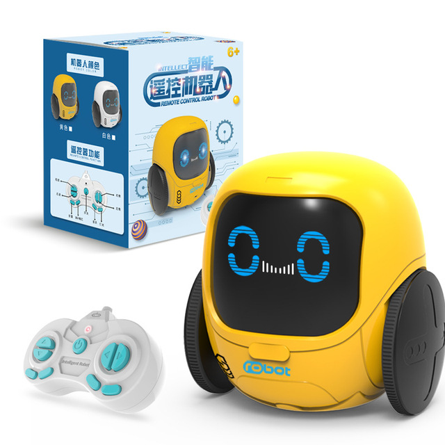 Intelligent Dancing Robot for Children Toy Remote Control Robot Toys With Music & LED Eyes, Smart Interactive RC Toy