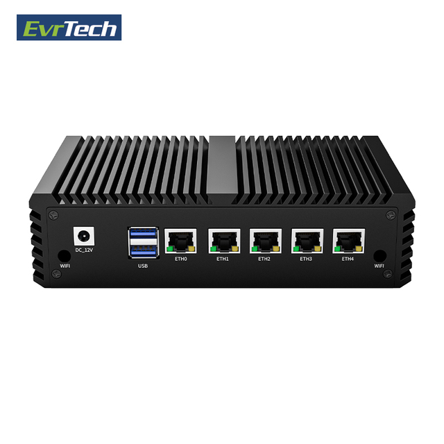 Pfsense N5105 Industria Media Converter 2.5gb Poe 5port Mini Cheap Vpn Pc Network Firewall Router Appliance for Vision Camera