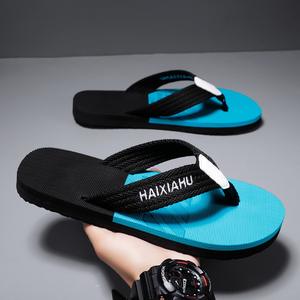 Tongs tendance pour hommes avec plateforme antidérapante en PVC/EVA/caoutchouc, sandales de plage d'extérieur pour couples - Product Image 2