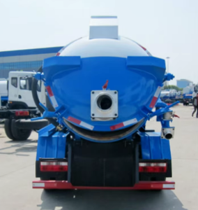 Nouveau <span class=keywords><strong>camion</strong></span> d'aspiration des eaux usées Dongfeng Dollyka 4x2 de 95 CV |   <span class=keywords><strong>Camion</strong></span>-<span class=keywords><strong>citerne</strong></span> à vide efficace pour les déchets industriels et municipaux - Product Image 6