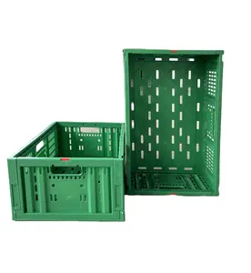 stock promotion Farm use 23.6" x 15.7" x 9.0" Logistic Harvest Mesh Moving Crates Egg Fruit Transport Ventilated Storage Basket