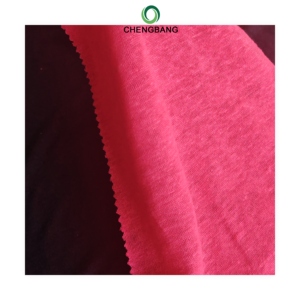 Tissu tricoté en <span class=keywords><strong>jersey</strong></span> simple <span class=keywords><strong>de</strong></span> <span class=keywords><strong>lin</strong></span> naturel respirant, largeur 167 cm, couleur personnalisable, pour usage textile - Product Image 2
