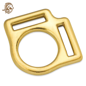 चीन ऑनलाइन दुकान ठोस पीतल का डबल बकल घोड़ा हैल्टर टिकाऊ हार्डवेयर - Product Image 3