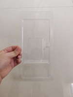 Emballage blister personnalisé en PET avec fermeture à clip, emballage transparent en forme de coquille pour chargeur de téléphone portable, câble de données USB