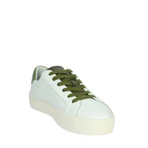 Sneakers da Uomo Sun68 Bianche e Verdi Z35140 Scarpe di Tela alla Moda - Product Image 5