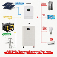 Batterie Lifepo4 16 kWh 51,2 V, rack haute performance pour stockage d'énergie, pour système solaire hybride