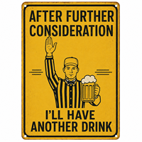 Panneau décoratif mural vintage en aluminium Xinhangchen pour bar à bière, 20x30cm, idéal pour la décoration de la grotte du homme, du garage ou du bar à domicile |   Cadeau du Ramadan
