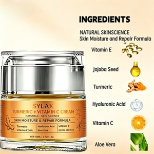 <span class=keywords><strong>Crema</strong></span> <span class=keywords><strong>Facial</strong></span> Iluminadora con Vitamina C y Cúrcuma, <span class=keywords><strong>Crema</strong></span> Hidratante Antienvejecimiento y Nutritiva <span class=keywords><strong>para</strong></span> el Cuidado de la <span class=keywords><strong>Piel</strong></span> con Extracto Natural de Cúrcuma - Product Image 6