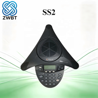 Téléphone de conférence Poly SoundStation SS2, microphone omnidirectionnel de conférence vocale de type Octopus, version standard