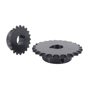 Pignon en acier noir de 45 dents, motif chevrons, 4:5:6:1 pouce, trou fini, rainure pour clavette, 08B10A12A16A, fabrication de précision standard, chaîne d'<span class=keywords><strong>engrenage</strong></span> - Product Image 5