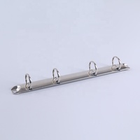 Silber Q O D-Form Metall 3-Loch-Ring 4-Ring-Binder Mechanismus A5 A4 Für Datei ordner