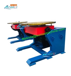 Mesa giratoria de soldadura rotativa mecánica de alta rigidez, inclinación automática de 1 tonelada, posicionador de soldadura de 0 a 120 grados - Product Image 1