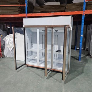 Nhiệt độ đơn 1500 lít hoa hiển thị mát 3 cửa hoa tươi Giữ tủ trưng bày tủ lạnh tủ trưng bày - Product Image 3