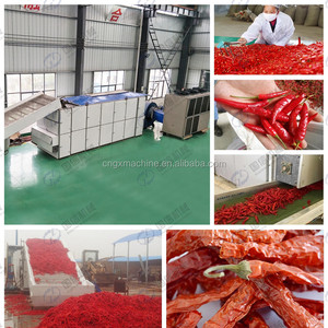 Ligne de production de séchage à bande en maille à haut rendement de grande capacité pour <span class=keywords><strong>le</strong></span> séchage du poivre Habanero, du poivre <span class=keywords><strong>serrano</strong></span> et du poivre de banane - Product Image 3