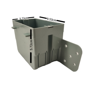 صندوق توصيل كهربائي بلاستيكي معتمد من CETL طراز SLH 1، مقاوم للماء، صندوق كهربائي متين من البي في سي للاستخدام المنزلي - Product Image 3