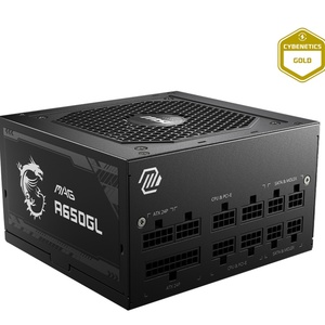 Vente en gros MSI MAG A650GL ATX3.0 DC alimentation entièrement modulaire or PSU 650W pour alimentation à découpage de bureau de jeu - Product Image 2
