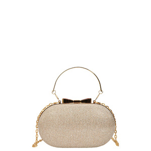 Cross-Border High-End Women's Winter Evening <b>Bag</b> Design Chinese Style Single Shoulder Crossbody <b>Bag</b> Lock Polyester - Product Image 5