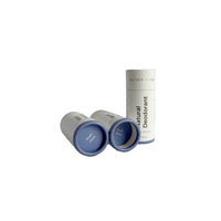 100% biodégradable écologique déodorant bâton boîte biodégradable personnalisé cylindre Tube emballage Push Up baume à lèvres papier Tube