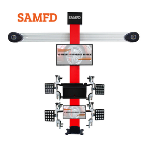 Samfd thông minh HD máy ảnh 3D Bánh Xe aligner giá xách tay toàn bộ bánh xe liên kết máy với nâng tự động và theo dõi - Product Image 1