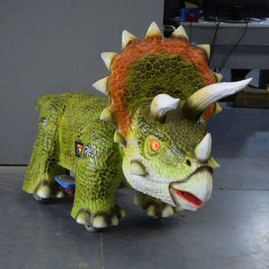 Auto Eléctrico Animatrónico de Dinosaurio con Luces LED de 24V para Niños, Efectos de Luz Impresionantes para Entretenimiento en Centros Comerciales - Product Image 1