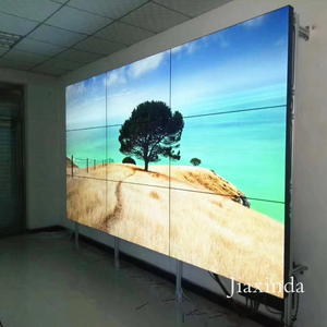 Moniteur vidéo mural LED 4K UHD de 55 pouces à cadre fin avec support mural et support au sol pour publicité en ascenseur et utilisation en magasin de détail - Product Image 3