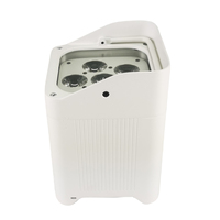 Best-seller 6x18W 6in1 rgbwa + uv led batterie sans fil par lumière avec wifi et télécommande