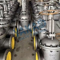 Válvula de Compuerta de Acero Inoxidable 316L, con Brida, de Paso Completo, Baja Resistencia al Flujo, para Tuberías Industriales