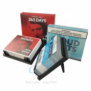 Calendario da Scrivania Economico con Fogli Giornalieri Staccabili, <span class=keywords><strong>365</strong></span> Giorni, Stampa Personalizzata - Product Image 2