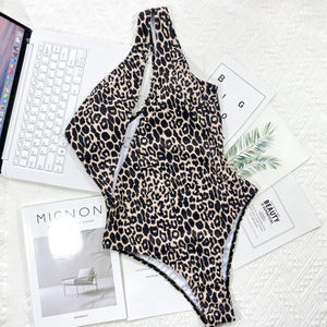 Traje de Baño Bikini Bandeau para Mujer YY5190, Mini Micro Brasileño, Calado, Estampado a Rayas, Sin Costuras - Product Image 3