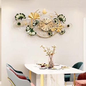 Im lặng không đánh dấu trang trí đồng hồ treo tường với kết thúc bóng và dễ đọc số cho hành lang nhà bếp hoặc tường phòng khách - Product Image 4