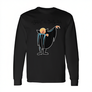 T-shirt a maniche lunghe Abraca-Dab-Ra Magic Dab Design, taglia unisex per adulti - Product Image 2