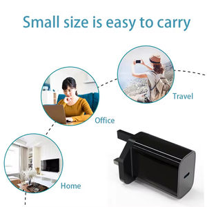 CHXDEV DC 20W Universal USB C Cargador de teléfono celular rápido Tipo C Logotipo personalizado Adaptador de cargador móvil rápido para teléfono - Product Image 5