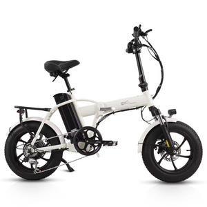 Vélo Électrique Pliant 7 Vitesses en Aluminium 16 Pouces avec Pneus Larges 4.0 pour Adultes, Batterie Lithium 48V, Porte-Bagages Arrière, Modèle AC16 Pliant - Product Image 2