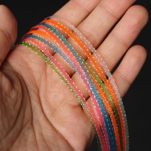 <span class=keywords><strong>Laccio</strong></span> UV Pearl in 5 Colori, Linea Piatta Intrecciata con Cristalli Brillanti, 2/16\" 3mm, Materiali per Costruzione Mosche da Pesca in Acqua Salata - Product Image 3