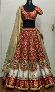 --- Élégant --- tendance --- Koti --- Lehenga-robe pour la fête-usure-robe avec belle-travail applique pour la fête/mariage = 2021 - Product Image 2