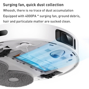 Dropshipping <span class=keywords><strong>Xiaomi</strong></span> <span class=keywords><strong>Mijia</strong></span> 3S Robot aspirador inteligente barrido automático fregado soporte APP Control inteligente - Product Image 5