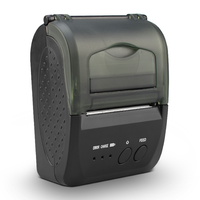 Luckydoor printer mini, printer barcode portabel MP-58B usb termal