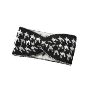 Serre-tête en laine tricotée torsadée et nouée, collection automne-hiver, vente en gros, échantillon rapide, accessoires pour cheveux - Product Image 1