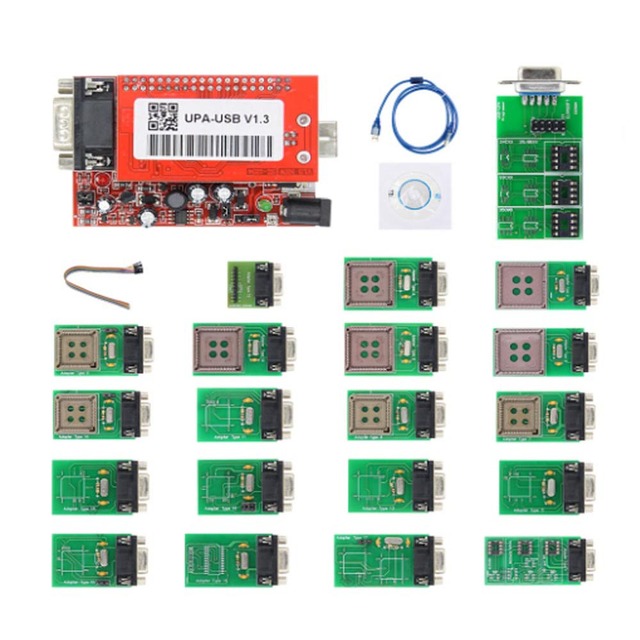 Upa USB V1.3 ECU Programmer Full Set of Adapters Car Programmer