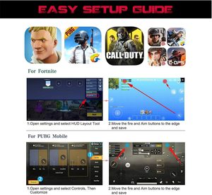 Bộ Điều Khiển Power Bank Quạt Làm Mát Cho PUBG Mobile Tay Cầm Chơi Game L1 R1 Nhắm Bắn Kích Hoạt Cần Điều Khiển Từ Xa Cho Iphone Android Grip - Product Image 6