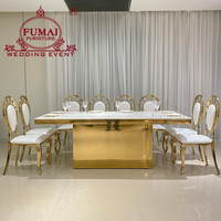 Ensemble de meubles de salle à manger d'hôtel étoile sur mesure, buffet, table de banquet et chaises