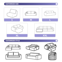 Sofá Cama Convertible Directo de Fábrica, Comprimido al Vacío, de Espuma Completa, para Distribuidores de Muebles, Venta al Por Mayor
