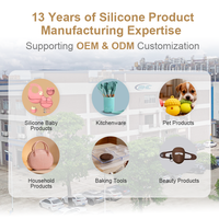 Cuillère d'apprentissage en silicone de qualité alimentaire pour bébé, cuillère à pâte de riz, ensemble d'ustensiles mignons pour enfants