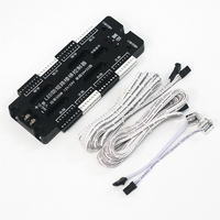 Kit d'éclairage intelligent pour escaliers 24V LED avec capteur de mouvement, anti-court-circuit, profil en aluminium pour système d'éclairage intérieur des marches