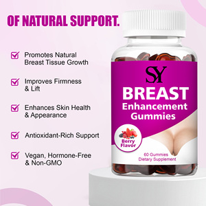 Las gomitas <span class=keywords><strong>de</strong></span> aumento <span class=keywords><strong>de</strong></span> senos <span class=keywords><strong>de</strong></span> suplemento OEM promueven el <span class=keywords><strong>crecimiento</strong></span> <span class=keywords><strong>de</strong></span> tejido mamario <span class=keywords><strong>natural</strong></span> para la gestión <span class=keywords><strong>de</strong></span> la salud corporal <span class=keywords><strong>de</strong></span> las mujeres - Product Image 5