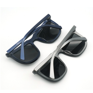 Модные матовые зеркальные линзы босса Bluk из ацетата, лезвие солнцезащитных очков, ацетатные солнцезащитные очки, зеркальные линзы - Product Image 6