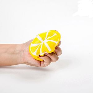 New Release PU Lemon <b>Squishy</b> Slow Rebound Decompression Craft Squeeze Toy - Product Image 5
